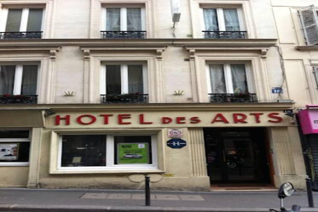 Hotel Des Arts París Exterior foto