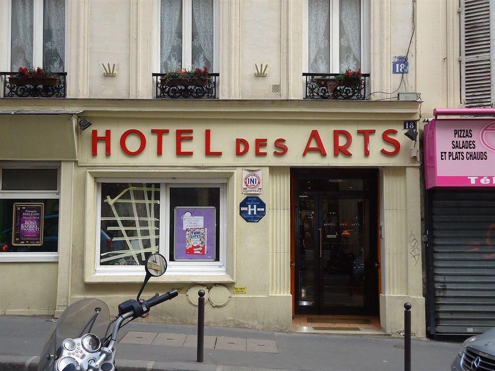 Hotel Des Arts París Exterior foto